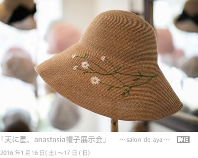 天に星、アナスタシア展示会